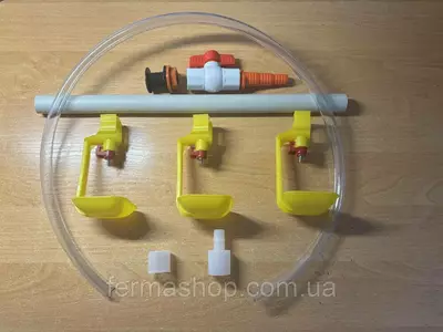 Готовые системы ниппельного поения (круглая труба) №3 Готовые системы ниппельного поения (круглая труба) №3