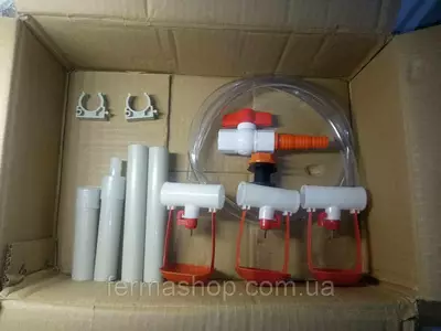 Готовые системы ниппельного поения (круглая труба) №2 Готовые системы ниппельного поения (круглая труба) №2