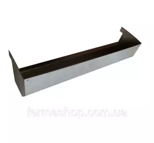 Кормушка для клеток оцинк. сталь (навесная). Длина 50 см. для птиц(кур, курчат, цыплят, перепелов, индюков) Кормушка для клеток оцинк. сталь (навесная). Длина 50 см. для птиц(кур, курчат, цыплят, перепелов, индюков)