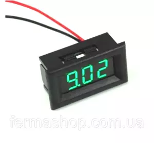 Цифровой вольтметр DC 4,5-120 (Зеленые цифры) Цифровой вольтметр DC 4,5-120 (Зеленые цифры)