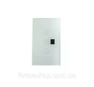 Регулятор обертів вентилятора (вимикач світла) SMART WI-FI з сенсорною панелью Регулятор обертів вентилятора (вимикач світла) SMART WI-FI з сенсорною панелью