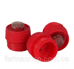 Колпачок к сосковой поилке для свиней, пластмассовый с фильтром Колпачок к сосковой поилке для свиней, пластмассовый с фильтром