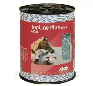 Шнур 6х0,30мм, 400м TopLine plus Polywire Шнур 6х0,30мм, 400м TopLine plus Polywire
