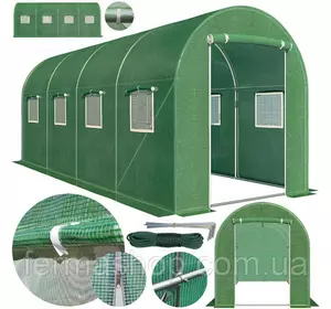 Теплица парник 10 м² (400 x 250см) GREENHOUSE Польша Теплица парник 10 м² (400 x 250см) GREENHOUSE Польша