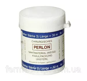 Хирургические нити размер 3, длина 30м Хирургические нити размер 3, длина 30м
