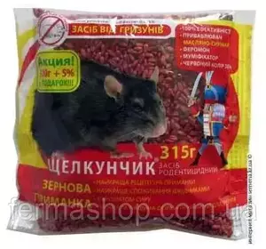 Щелкунчик от мышей (зерно отрава 315 г) Щелкунчик от мышей (зерно отрава 315 г)
