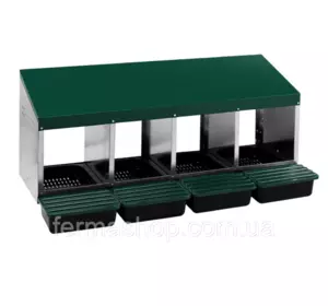 Гнездо для кур несушек MG04(4 секции) Гнездо для кур несушек MG04(4 секции)