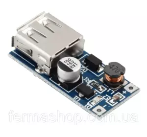 Повышающий преобразователь напряжения (DC-DC 0,9~5.0B - 5В USB) Повышающий преобразователь напряжения (DC-DC 0,9~5.0B - 5В USB)