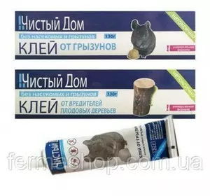 Клей Чистый Дом от насекомых и грызунов( 130 г) Клей Чистый Дом от насекомых и грызунов( 130 г)