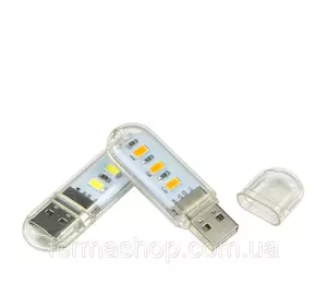 Светильник USB для чтения 3шт светодиода Светильник USB для чтения 3шт светодиода