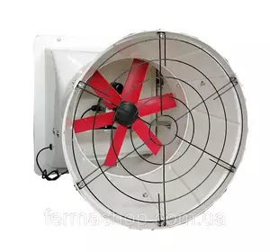 Осевой стекловолоконный вентилятор, 830х830х530 мм Осевой стекловолоконный вентилятор, 830х830х530 мм