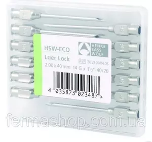 Многоразовые иглы HSW-ECO 1,6 х 25 мм Многоразовые иглы HSW-ECO 1,6 х 25 мм