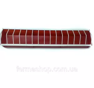 Лотковая кормушка для птицы(кур, курчат, цыплят, перепелов, индюков, бройлеров, уток, гусей). Длина 50 см. Лотковая кормушка для птицы(кур, курчат, цыплят, перепелов, индюков, бройлеров, уток, гусей). Длина 50 см.