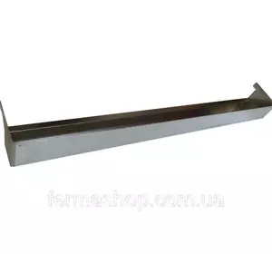 Кормушка для клеток оцинк. сталь (навесная). Длина 1м. Для птиц(кур, цыплят, перепелов, индюков, бройлера) Кормушка для клеток оцинк. сталь (навесная). Длина 1м. Для птиц(кур, цыплят, перепелов, индюков, бройлера)