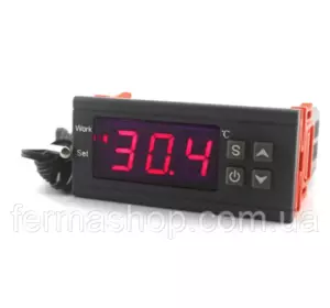 Терморегулятор MH1210W 10А 220В -50~+110°C (точность 0.1°C) Терморегулятор MH1210W 10А 220В -50~+110°C (точность 0.1°C)