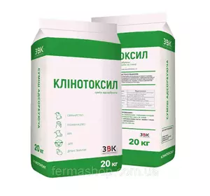 Смесь адсорбирующая “Клинотоксил” 20 кг Смесь адсорбирующая “Клинотоксил” 20 кг