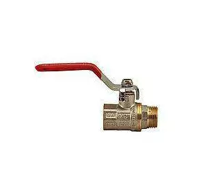 Кран латунный шаровый 1/2" ГШ ручка Кран латунный шаровый 1/2" ГШ ручка