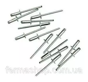 Заклепки 3,2*6,4 мм (50шт) Заклепки 3,2*6,4 мм (50шт)