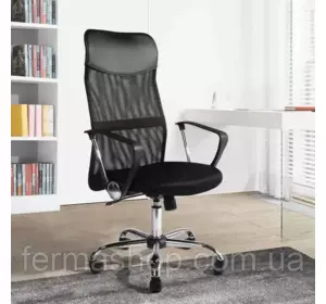 Кресло компьютерное, офисное из эко-кожи c эргономичной сеткой, Польша (Black) Кресло компьютерное, офисное из эко-кожи c эргономичной сеткой, Польша (Black)