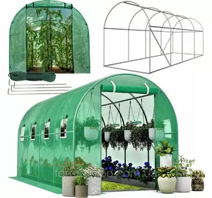 Парник, теплица 10 м² (400 x 250см) Garden Line Польша Парник, теплица 10 м² (400 x 250см) Garden Line Польша