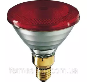 Лампа инфракрасная Philips, PAR38, красная 100W Лампа инфракрасная Philips, PAR38, красная 100W