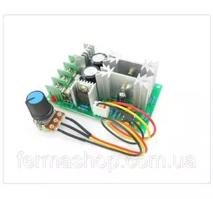 ШИМ регулятор оборотов двигателя постоянного тока PWM DC 10-60V 20А ШИМ регулятор оборотов двигателя постоянного тока PWM DC 10-60V 20А
