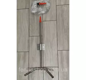 Система ниппельного поения двойная для свиноматок и хряков от 120 кг из нержавейки - опора регулируется Система ниппельного поения двойная для свиноматок и хряков от 120 кг из нержавейки - опора регулируется