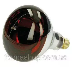 Лампа инфракрасная Farma HardGlass красная 150W Лампа инфракрасная Farma HardGlass красная 150W