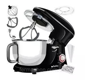 Планетарный кухонный комбайн тестомес Ruhhy 2200Вт 6.2л. Планетарный кухонный комбайн тестомес Ruhhy 2200Вт 6.2л.