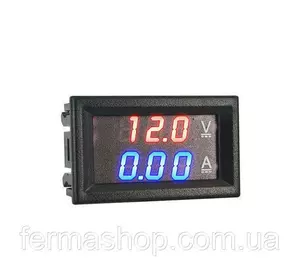 Вольтметр амперметр постоянного тока цифровой DC0 - 100 V, 10 A Вольтметр амперметр постоянного тока цифровой DC0 - 100 V, 10 A