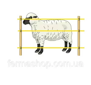 Электропастух для овец 12/220 V. Под деревянный столбик(комплект на 300 м.) Электропастух для овец 12/220 V. Под деревянный столбик(комплект на 300 м.)