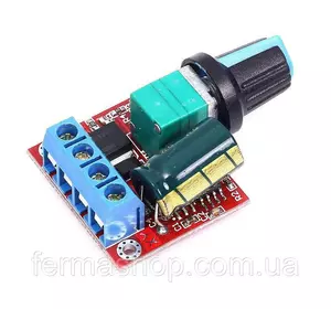 ШИМ регулятор оборотов двигателя постоянного тока PWM DC 4,5-35В 5А ШИМ регулятор оборотов двигателя постоянного тока PWM DC 4,5-35В 5А