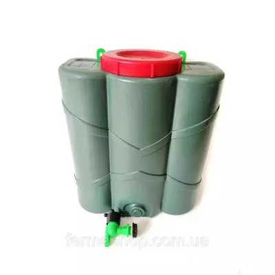 Пластиковый рукомойник на 20 л. с краником.