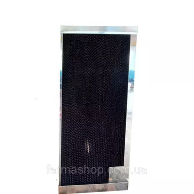 Бумажная охлаждающая панель(испарительный водяной охладитель) для крольчатника, птичника, теплиц 183х15х155 см