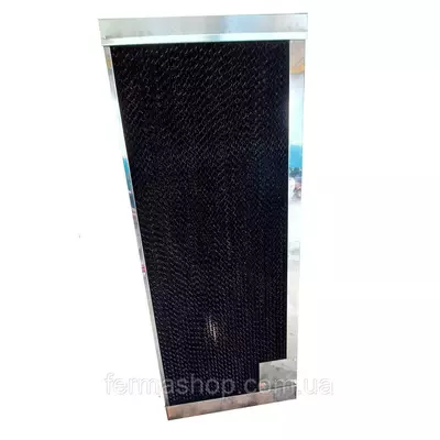 Бумажная охлаждающая панель 120х15х175 см(испарительный водяной охладитель) для крольчатника, птичника, теплиц